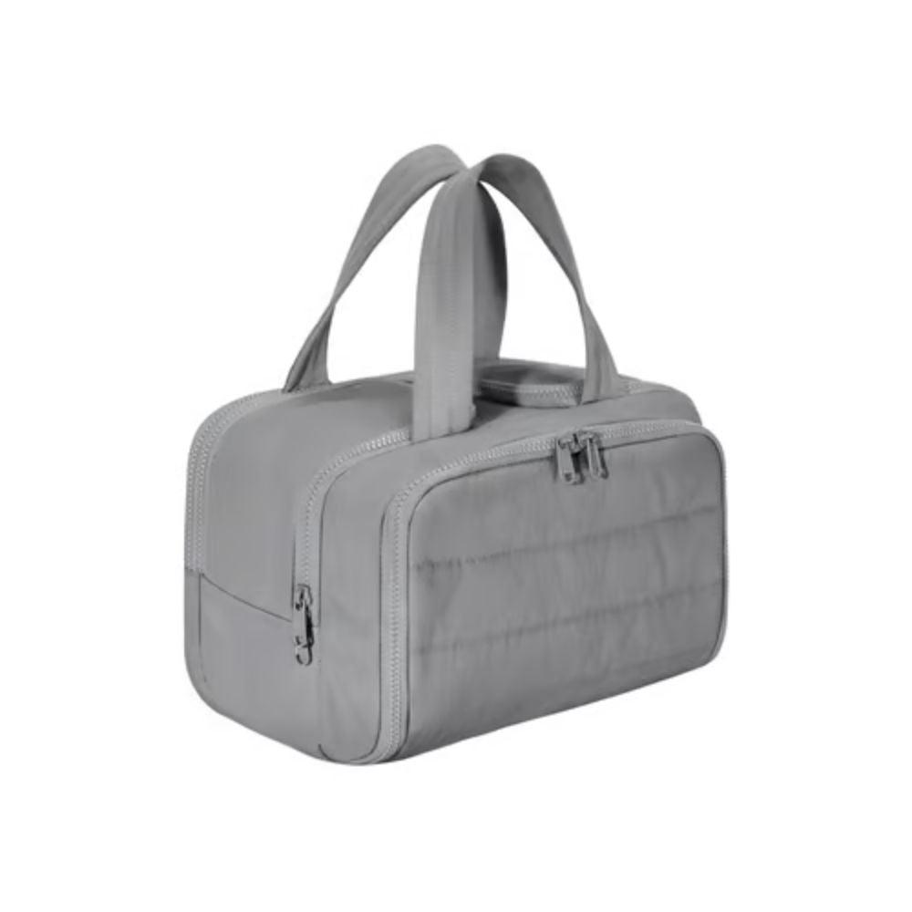 Women's 4-in-1 Puffy Toiletry Bag – Large Travel Makeup & Skincare Organizer
