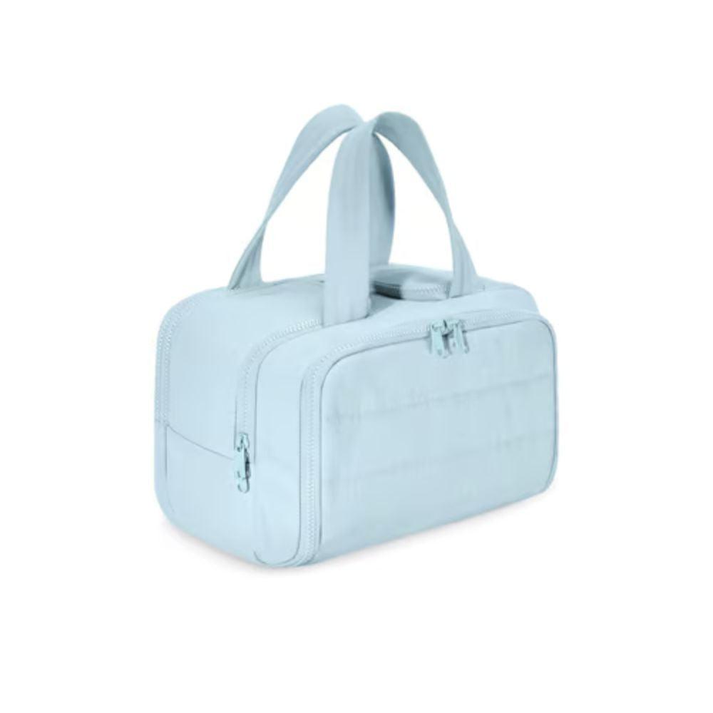Women's 4-in-1 Puffy Toiletry Bag – Large Travel Makeup & Skincare Organizer