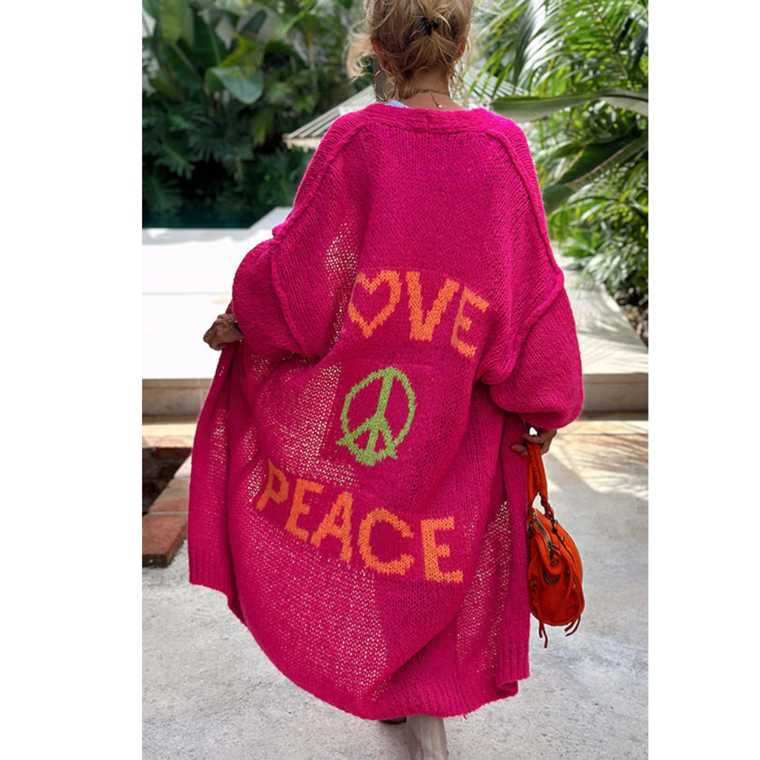 Women's Autumn Peace Cardigan