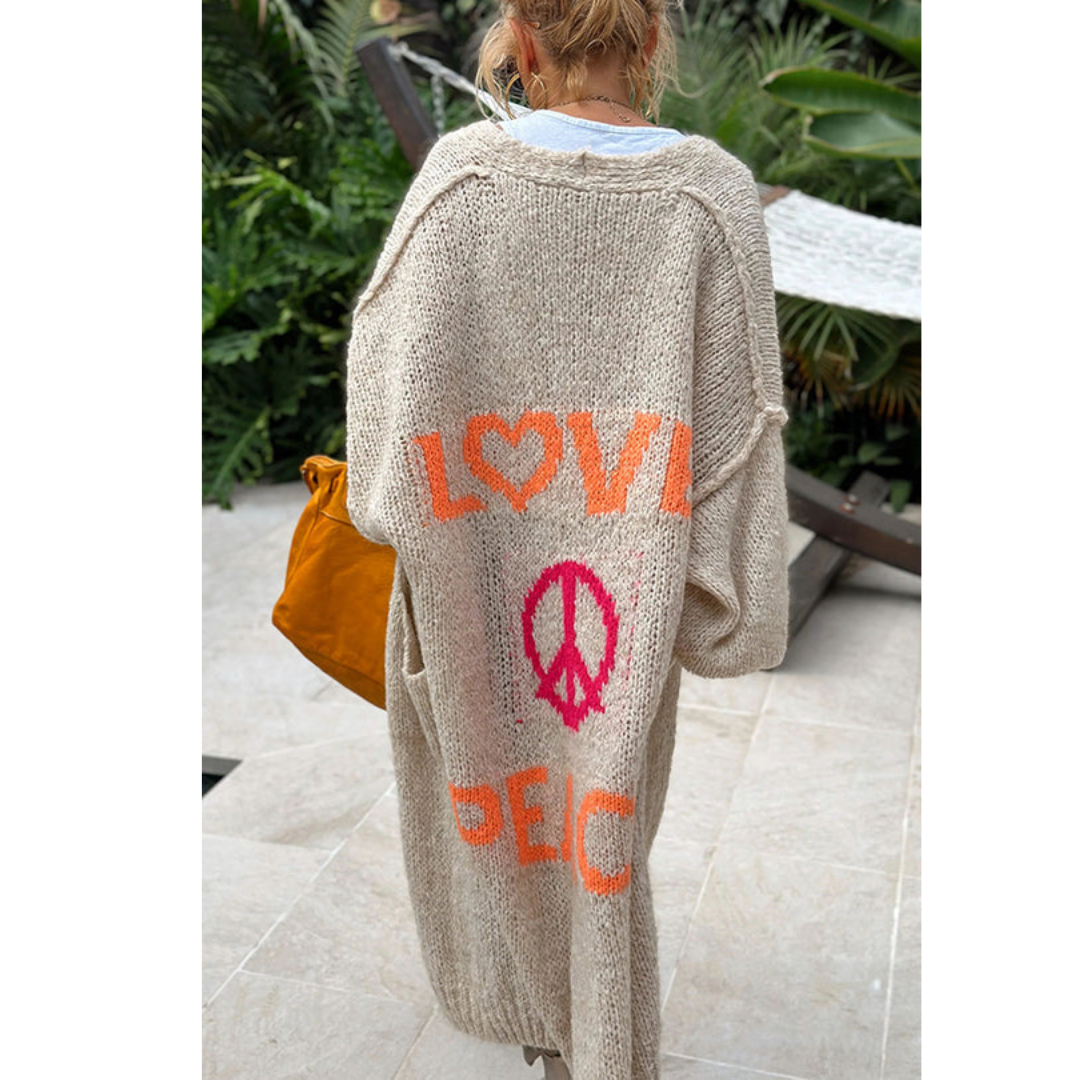 Women's Autumn Peace Cardigan