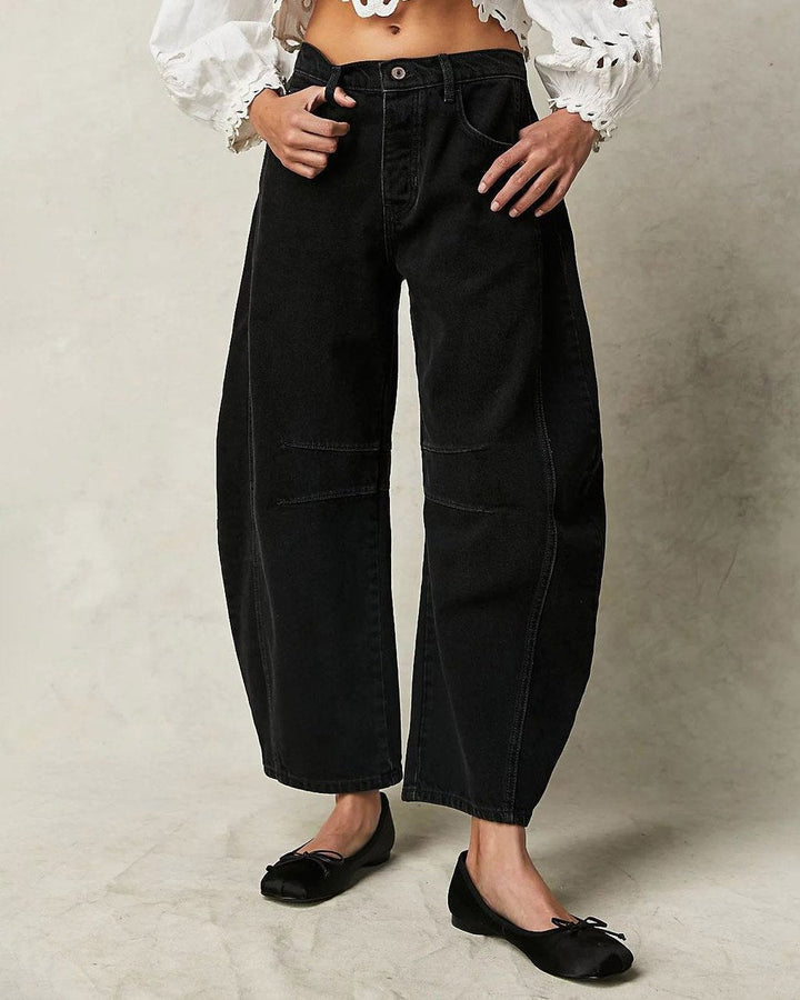 Women's Barrel Leg Jeans – Autumn Edition