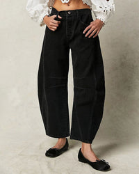 Women's Barrel Leg Jeans – Autumn Edition
