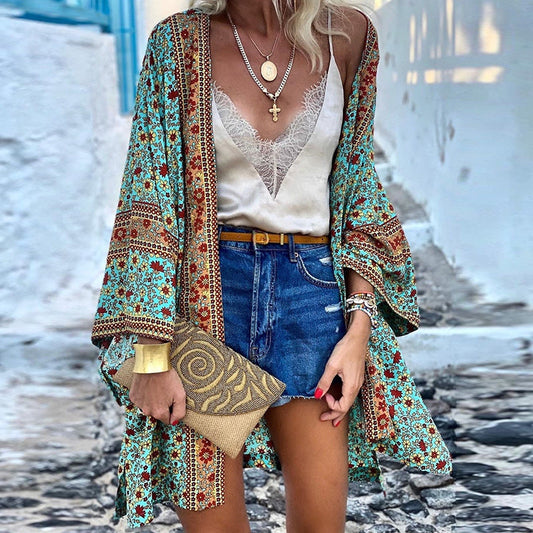 Women's Boho Pattern Cardigan