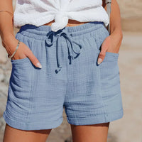 Women's Breezy Summer Shorts - Comfort Fit Waist