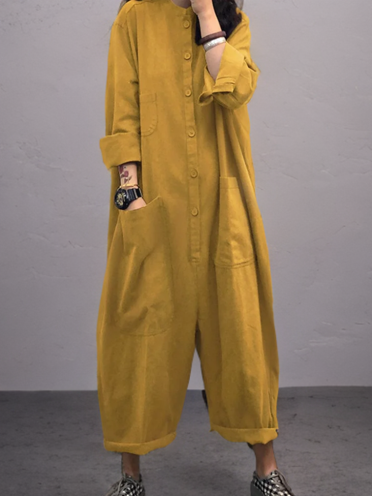 Women's Breezy Wide-Cut Summer Jumpsuit