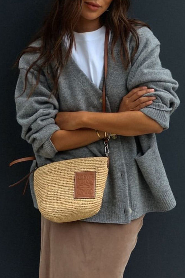 Women's Button-Down Long Sleeve Cardigan