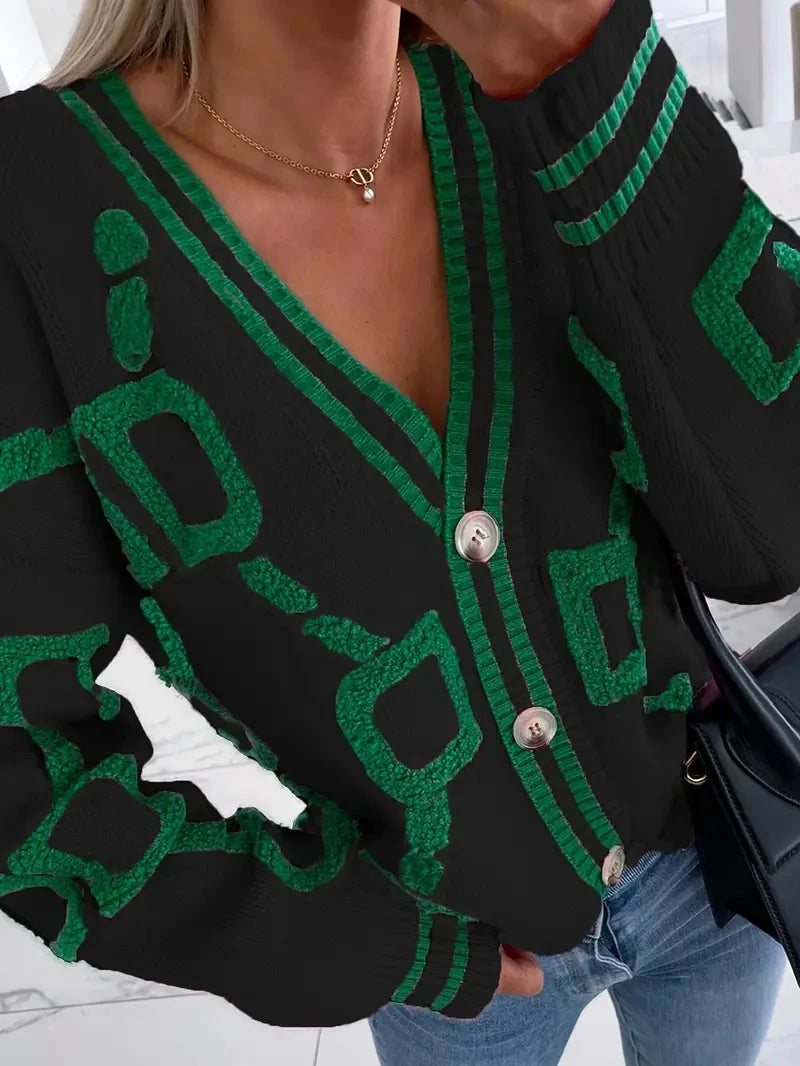 Women's Button-Front Cardigan