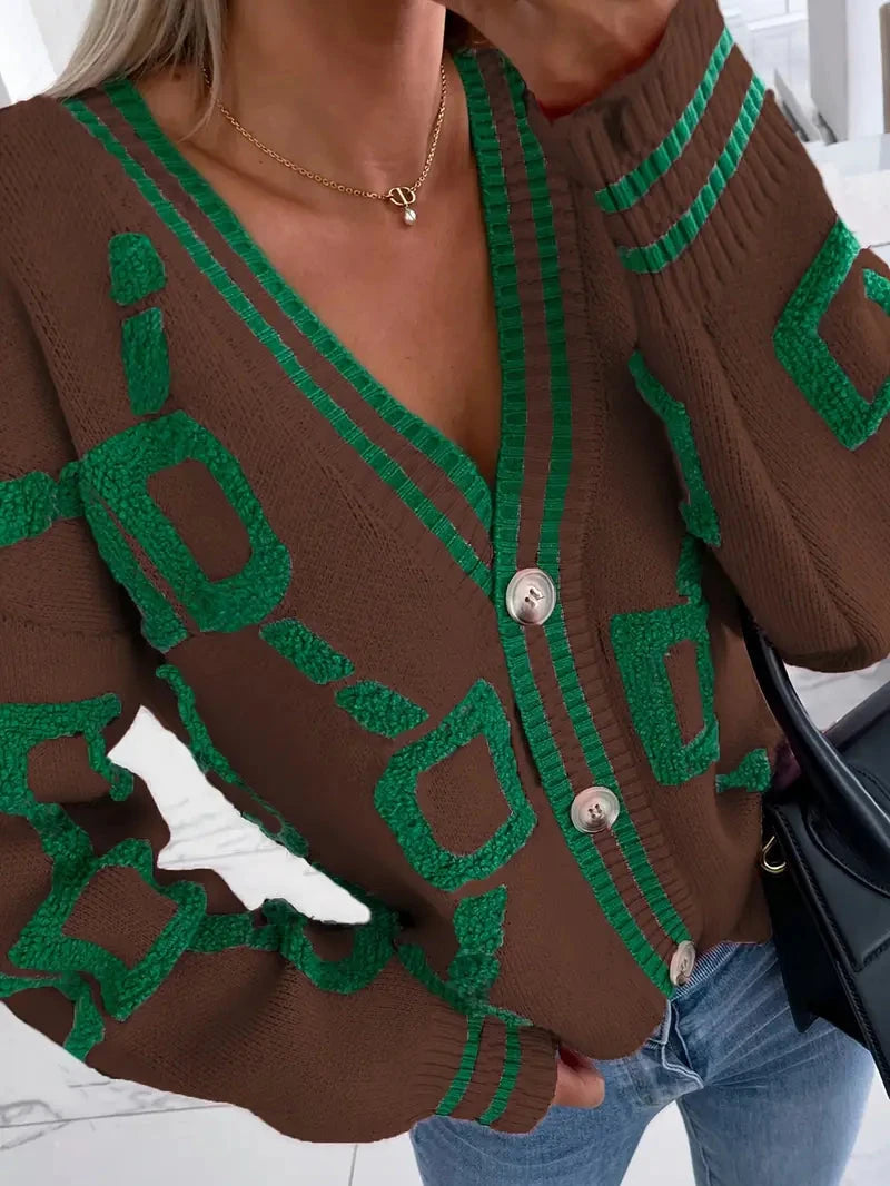 Women's Button-Front Cardigan
