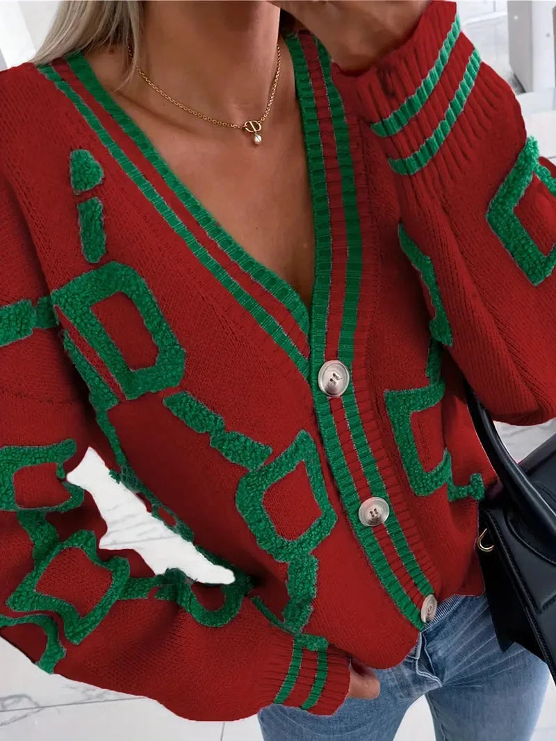Women's Button-Front Cardigan