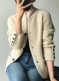 Women's Button-Front Cardigan Jacket