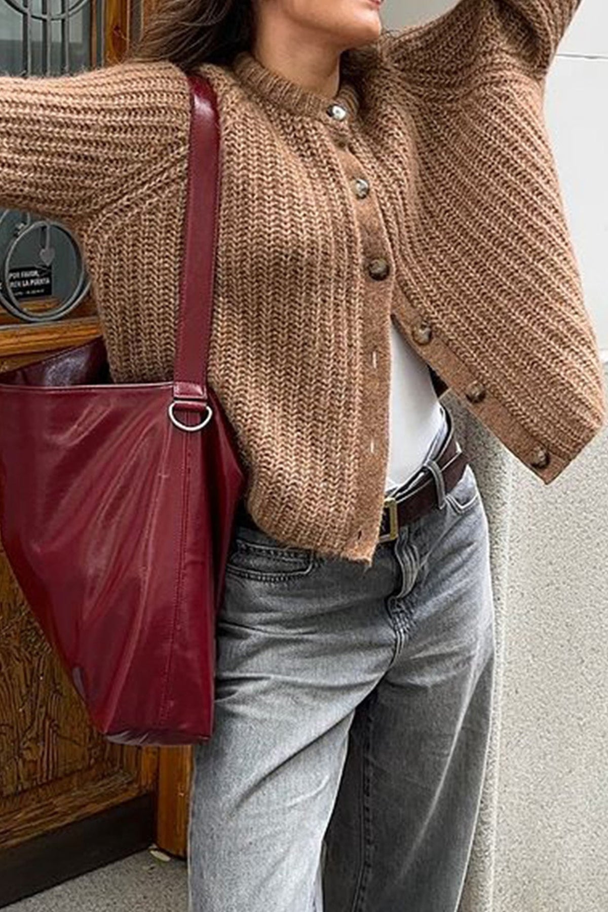Women's Cardigan with Buttons