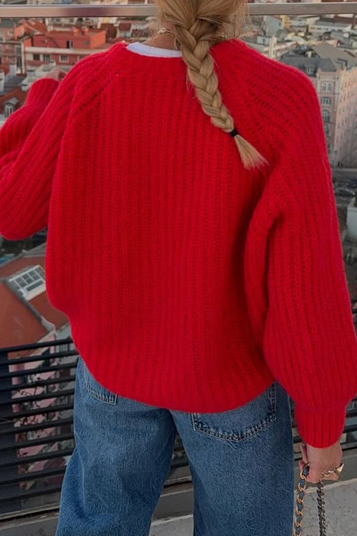 Women's Cardigan with Buttons