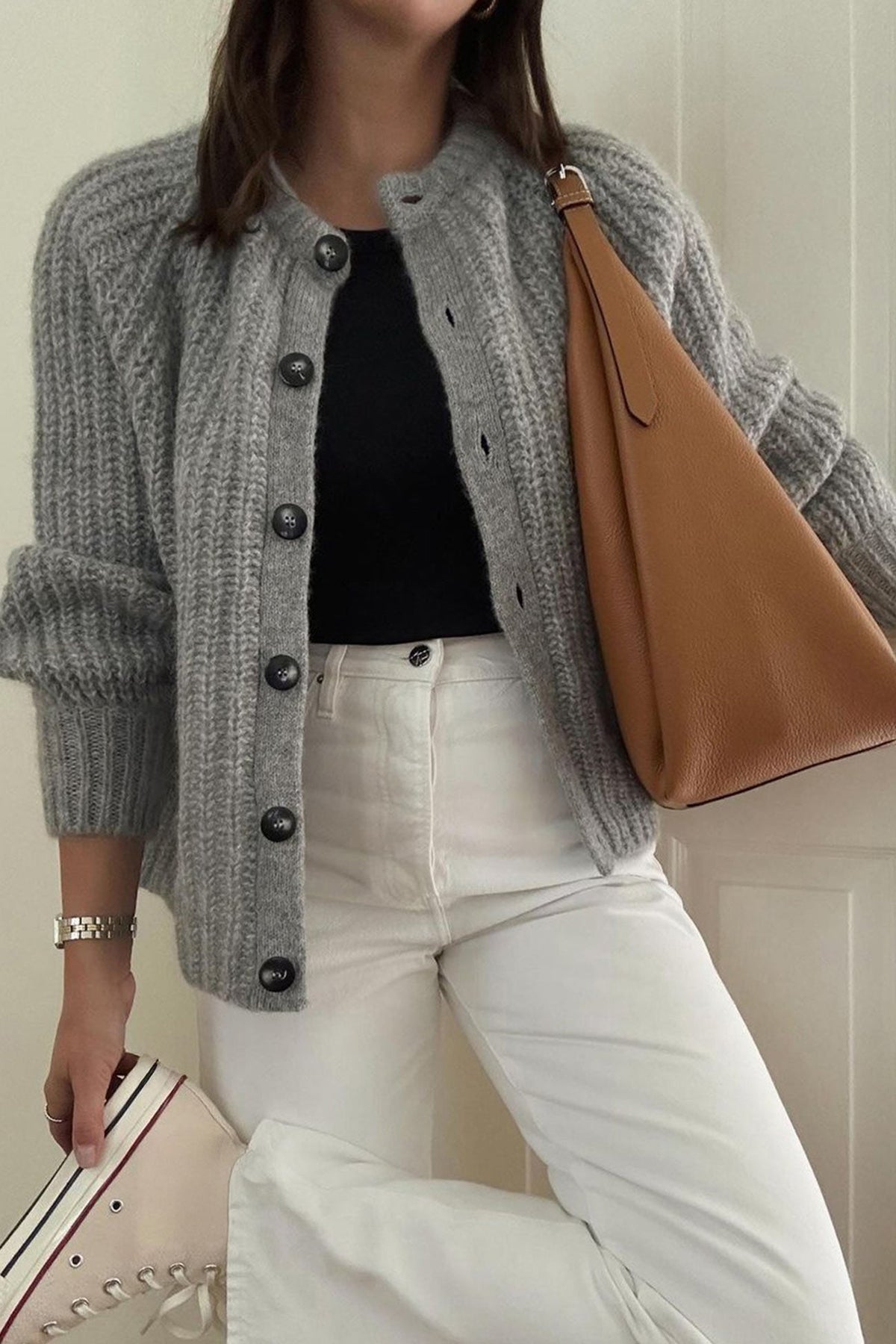 Women's Cardigan with Buttons