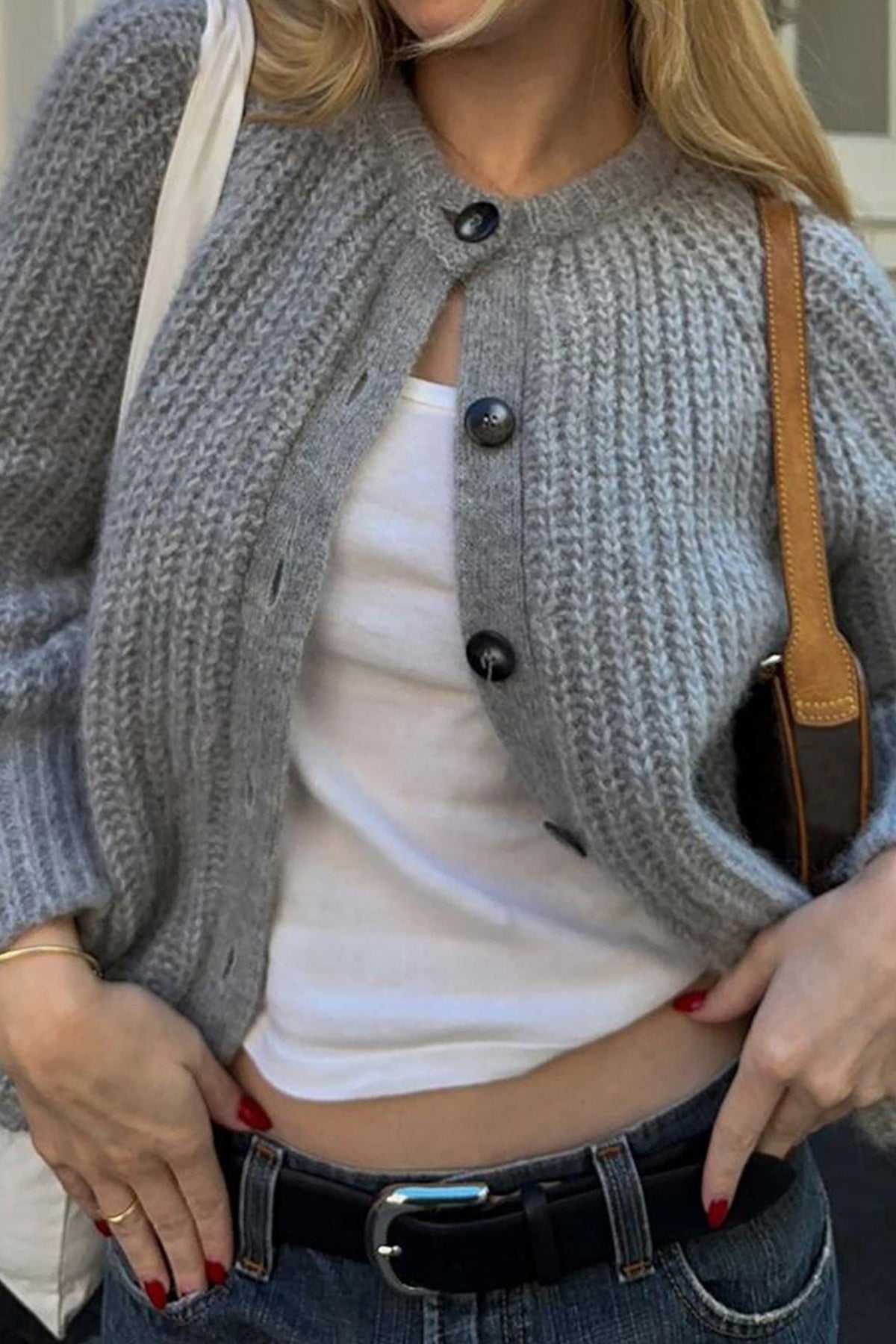 Women's Cardigan with Buttons