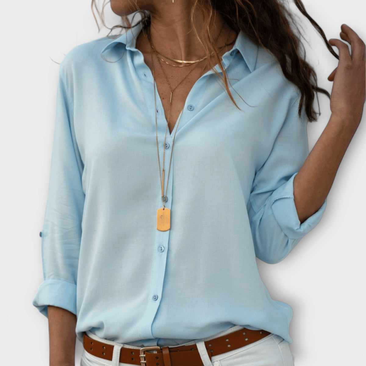 Women's Chic Blouse for Office & Evening Wear