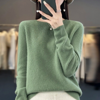 Women's Crew Neck Sweater - Stylish, Soft and Comfortable