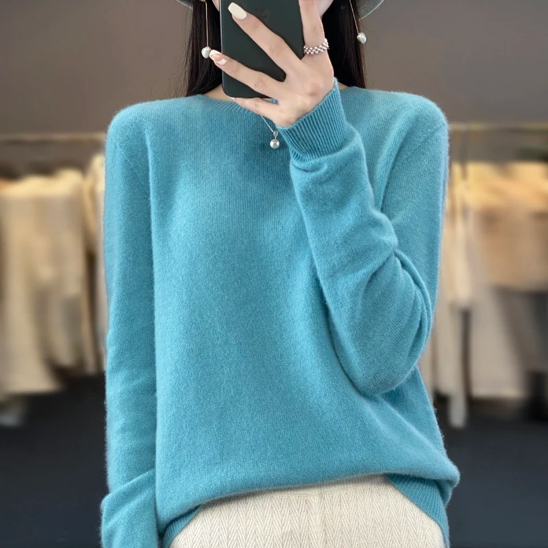 Women's Crew Neck Sweater - Stylish, Soft and Comfortable