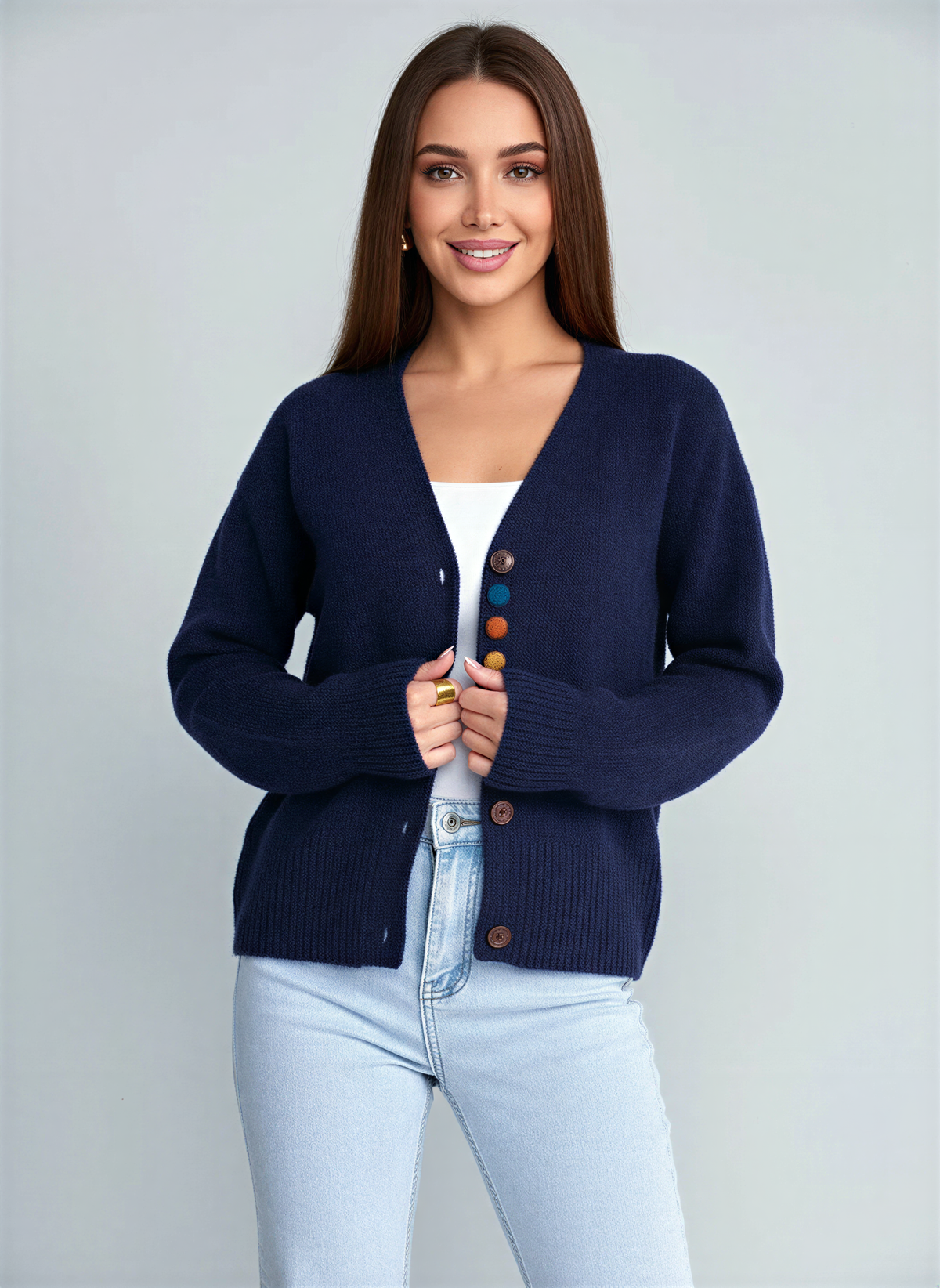 Women's Cropped Cardigan