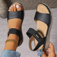 Women's Cushioned Open-Toe Sandals