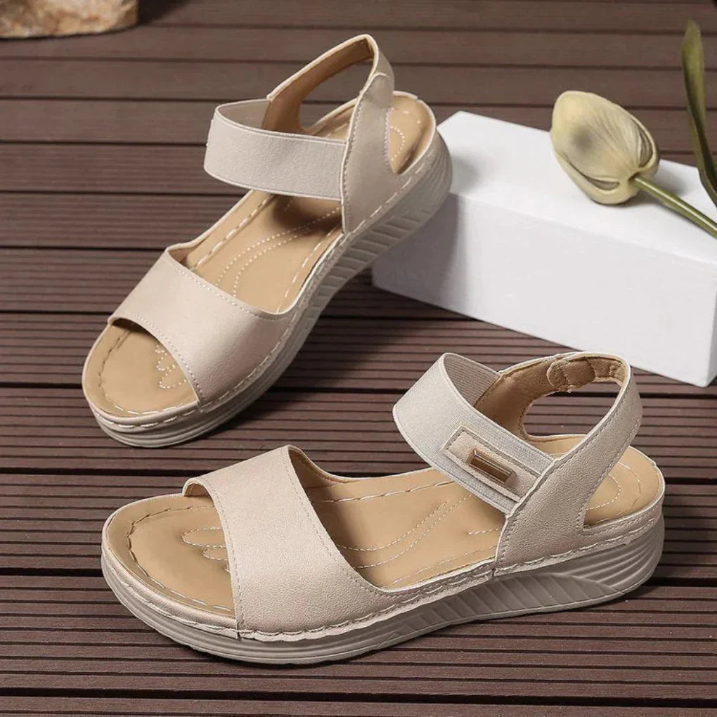 Women's Cushioned Open-Toe Sandals
