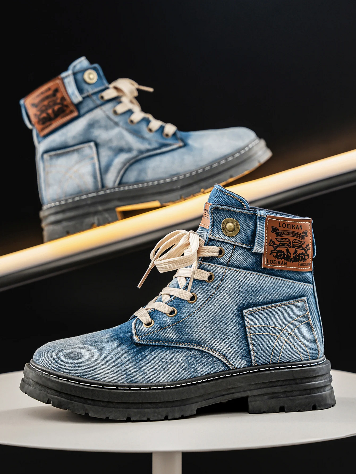 Women's Durable High-Top Street Boots