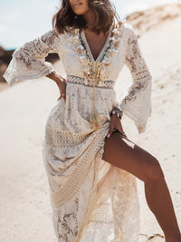 Women's Elegant Bohemian Summer Maxi Dress