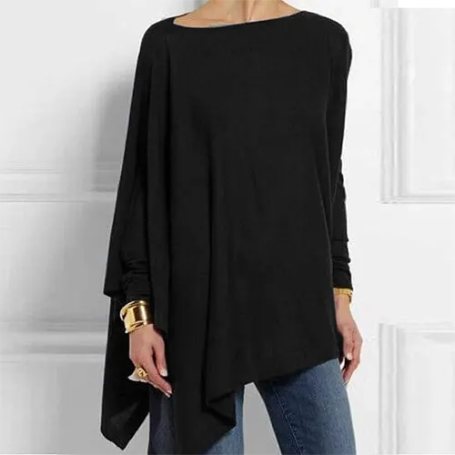 Women's Elegant Long-Sleeve Blouse