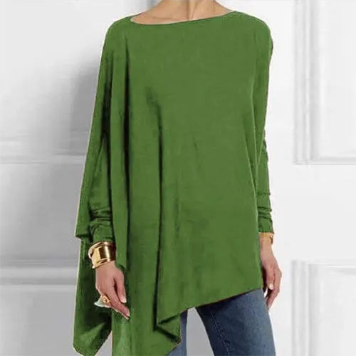 Women's Elegant Long-Sleeve Blouse