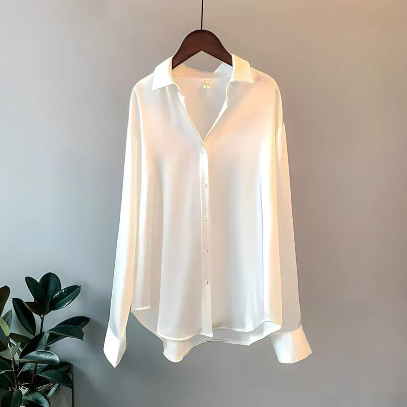 Women's Elegant, Luxurious and Versatile Shirt - Perfect for Autumn