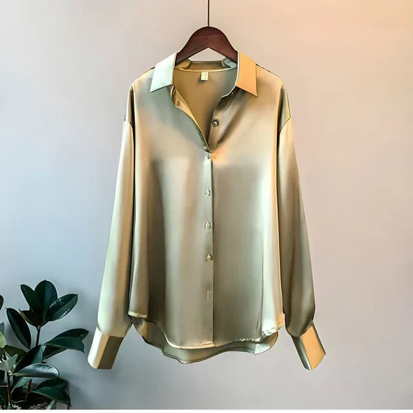 Women's Elegant, Luxurious and Versatile Shirt - Perfect for Autumn