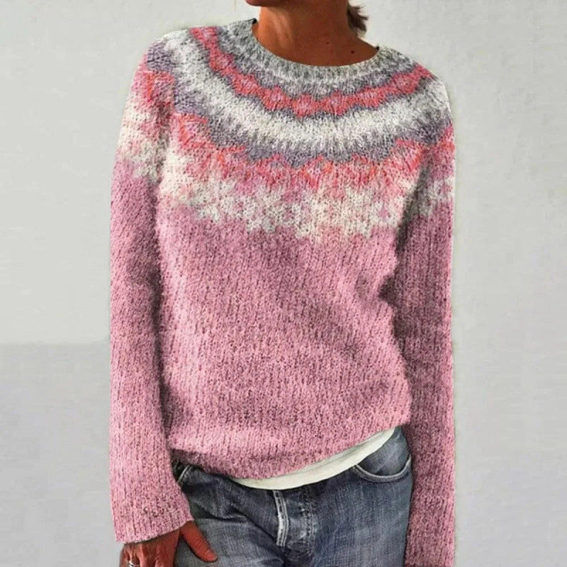 Women's Fair Isle Crewneck Sweater