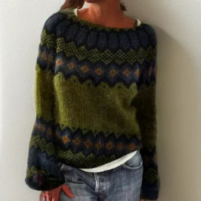 Women's Fair Isle Crewneck Sweater