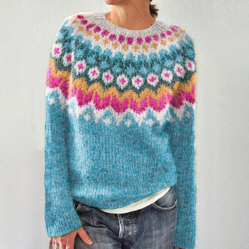 Women's Fair Isle Crewneck Sweater