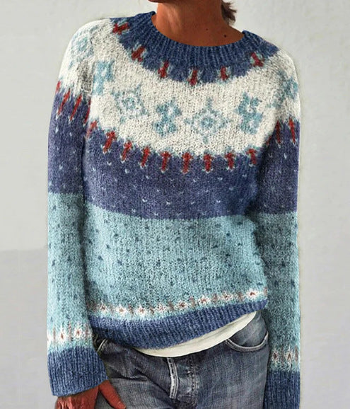 Women's Fair Isle Crewneck Sweater