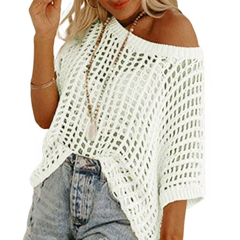 Women's Fishnet Short Sleeve T-Shirt
