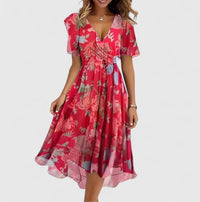 Women's Floral Short Dress