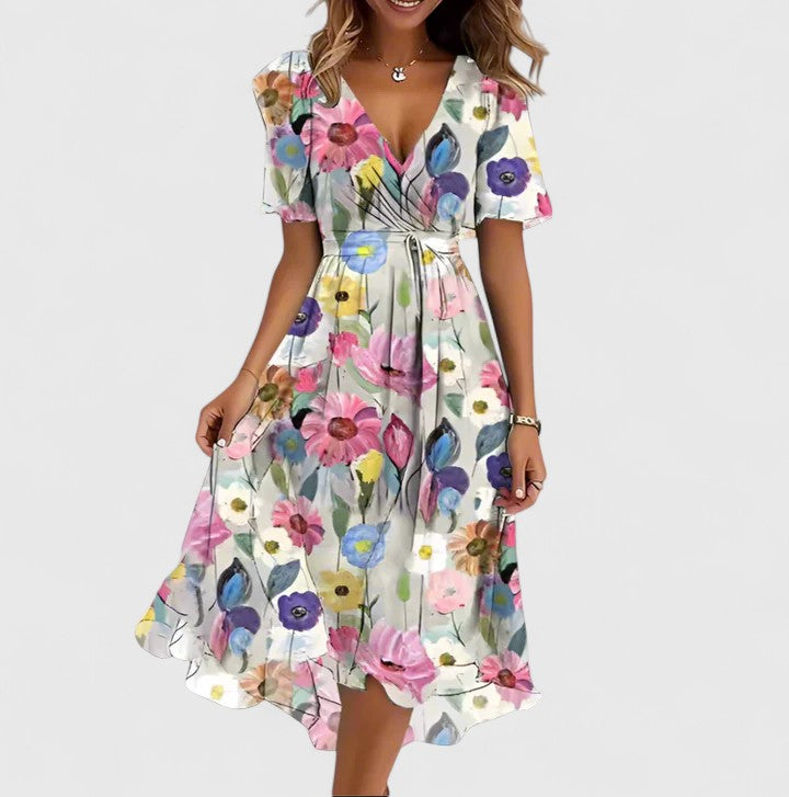 Women's Floral Short Dress