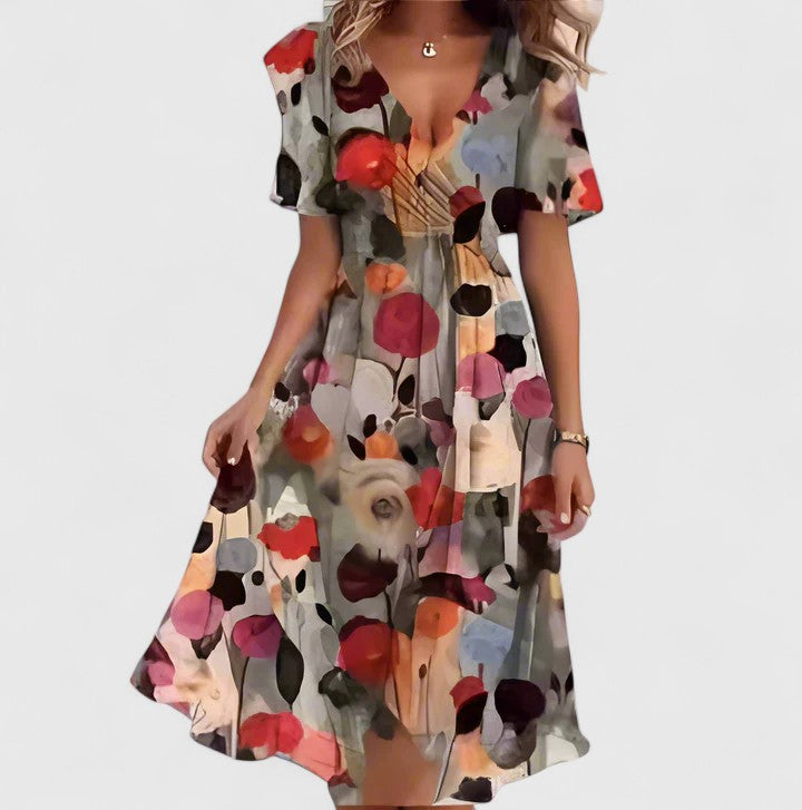 Women's Floral Short Dress