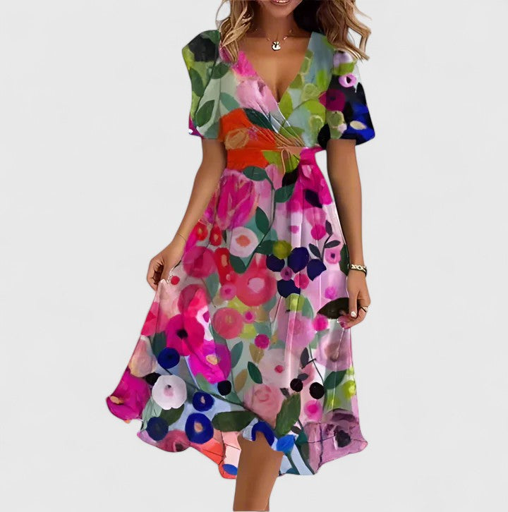 Women's Floral Short Dress