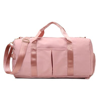 Women's Gym Bag with Shoe Compartment