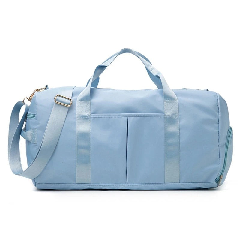Women's Gym Bag with Shoe Compartment