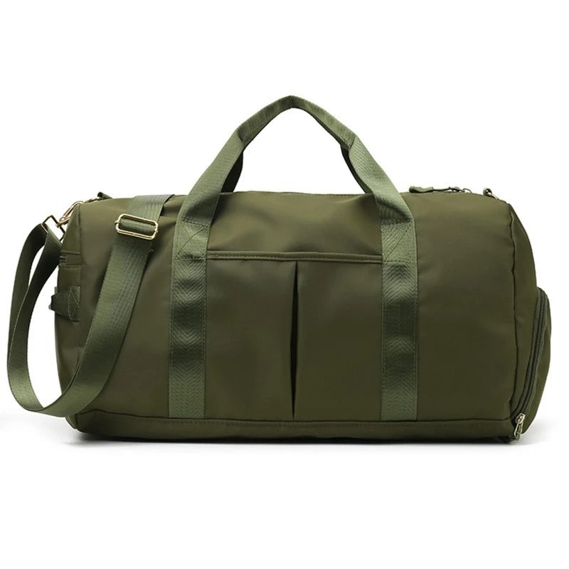 Women's Gym Bag with Shoe Compartment