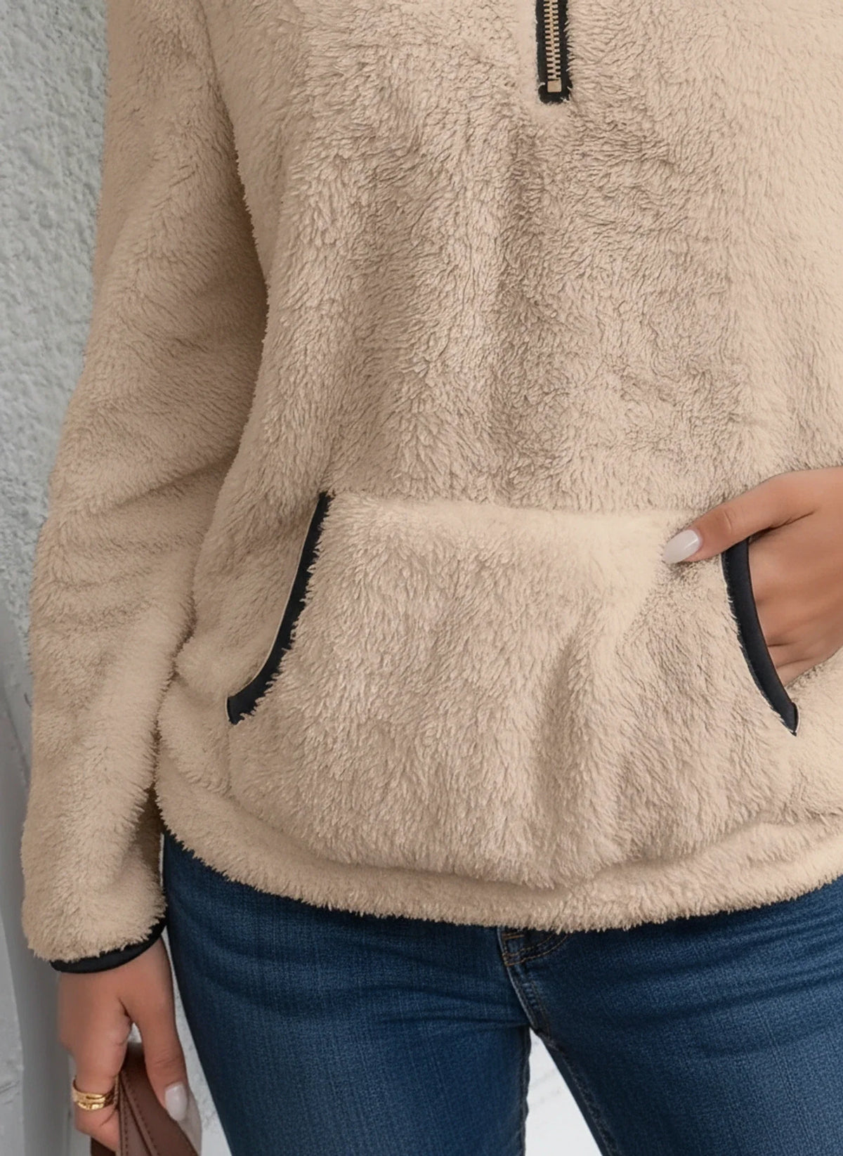 Women's Half-Zip Sweater
