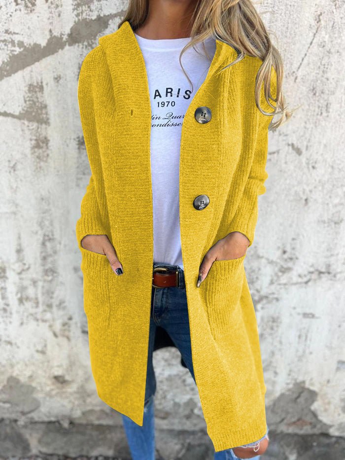 Women's Hooded Longline Cardigan