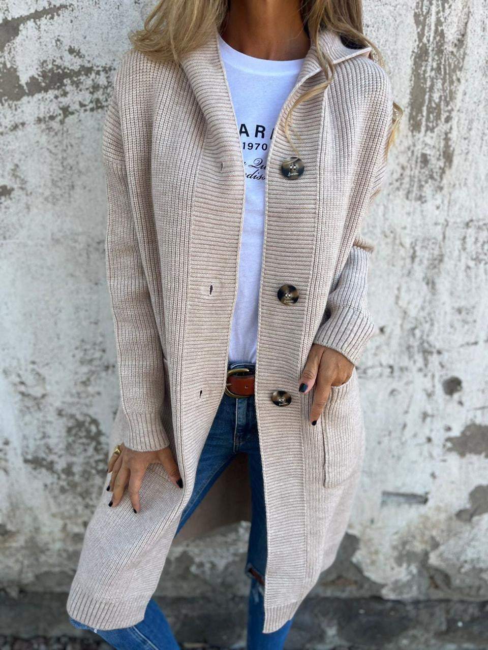 Women's Hooded Longline Cardigan