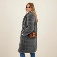 Women's Hooded Longline Winter Coat