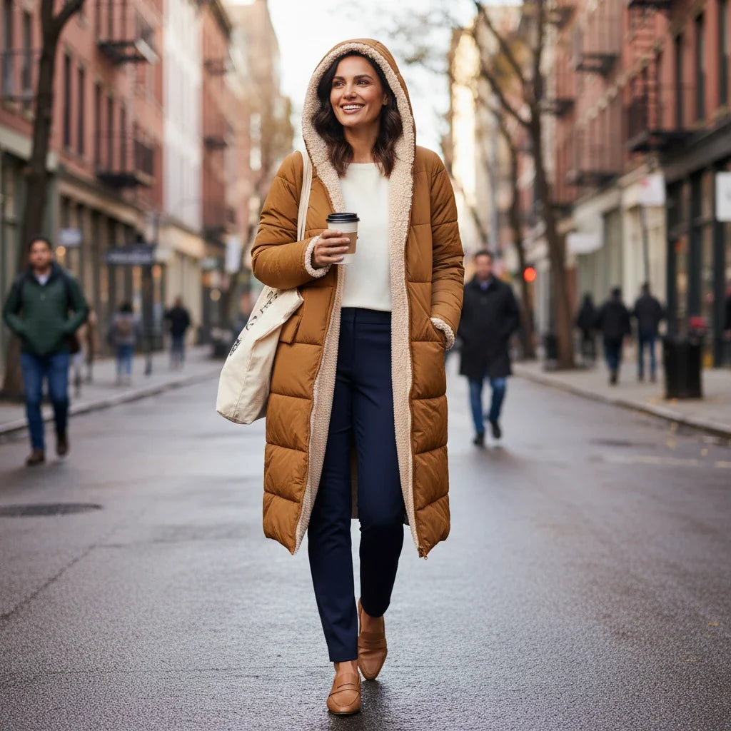 Women's Hooded Puffer Jacket