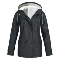 Women's Hooded Raincoat