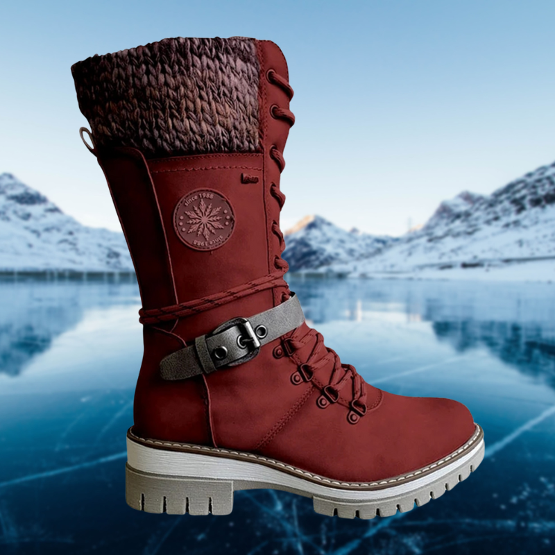 Women's Knee-High Lace-Up Boots