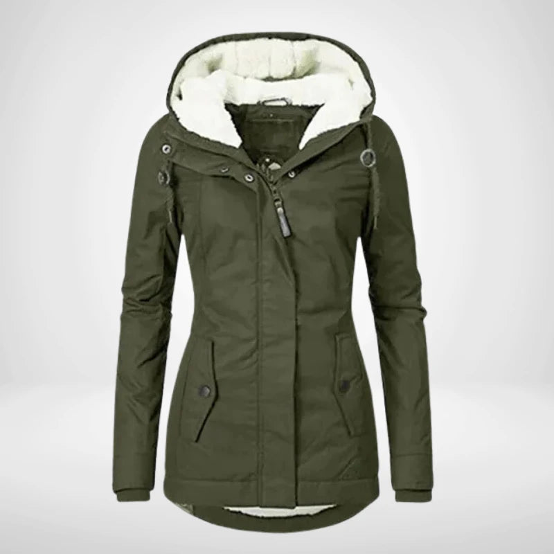 Women's Long Hooded Coat